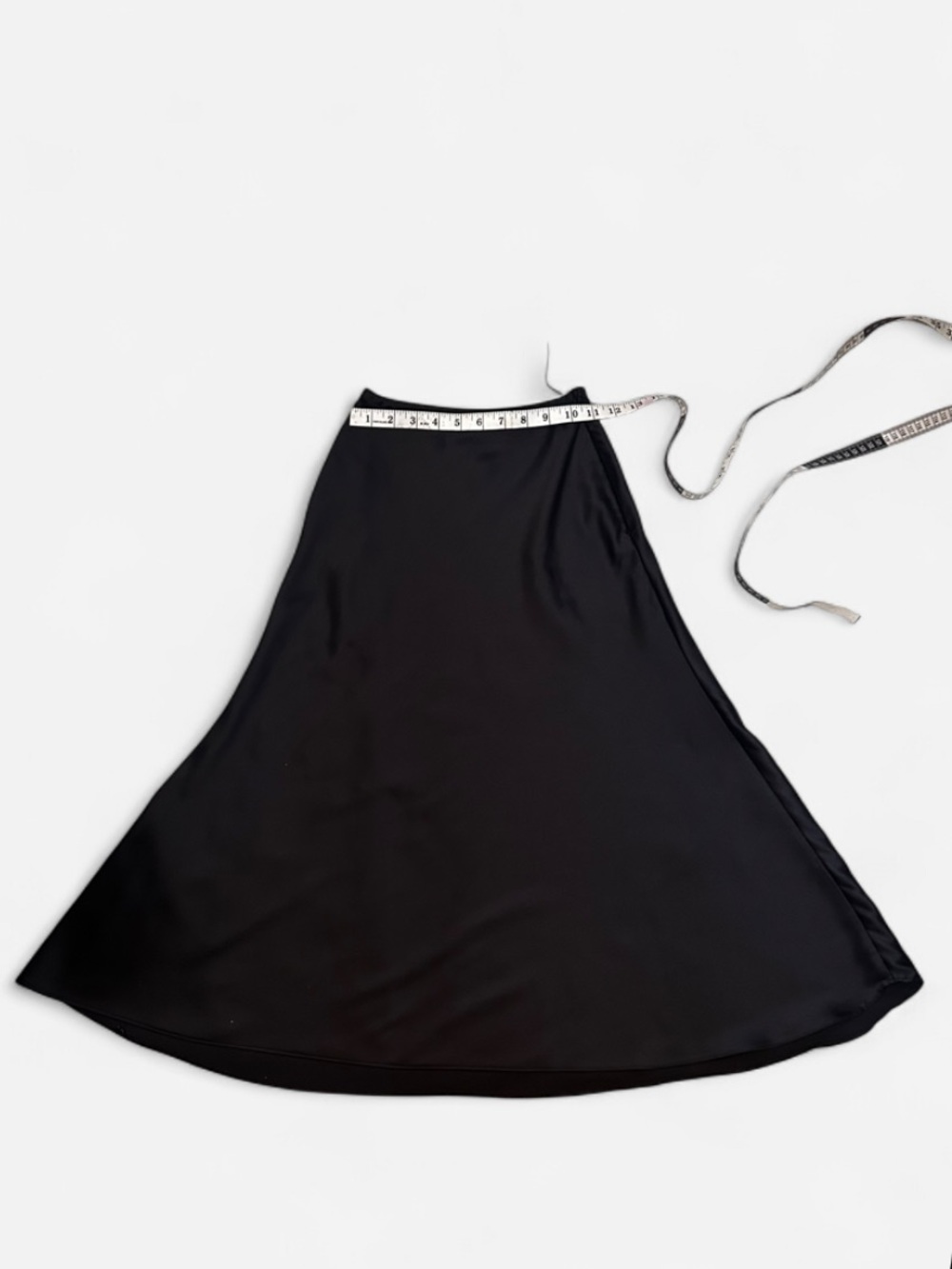 Black Sleek Midi Skirt